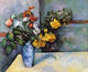 Paul Cezanne Still Life, Flowers in a Vase, 20"x25" Wall Decal