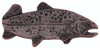 Trout Right Facing Cabinet Knob, 2", Oil Rubbed Bronze