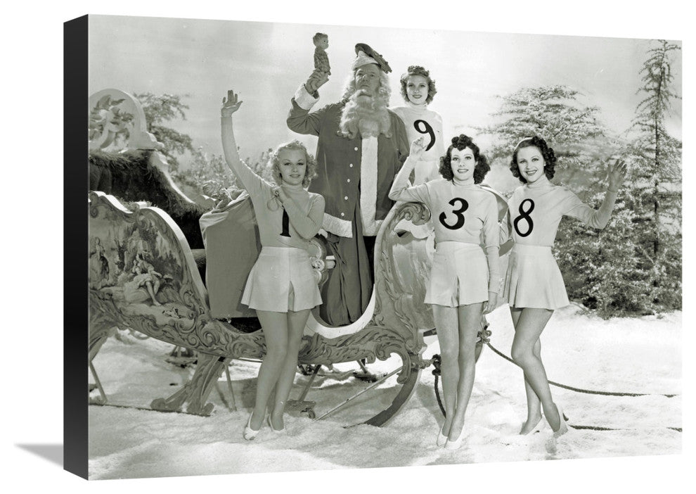 "Happy New Year 1938 - W.C. Fields" Canvas by Hollywood Photo Archive, 22x17"