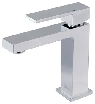 STYLISH Bathroom Faucet Single Handle Polished Chrome Finish, B-112C AVA