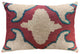 Ikat Linen Pillow, 18"x12"