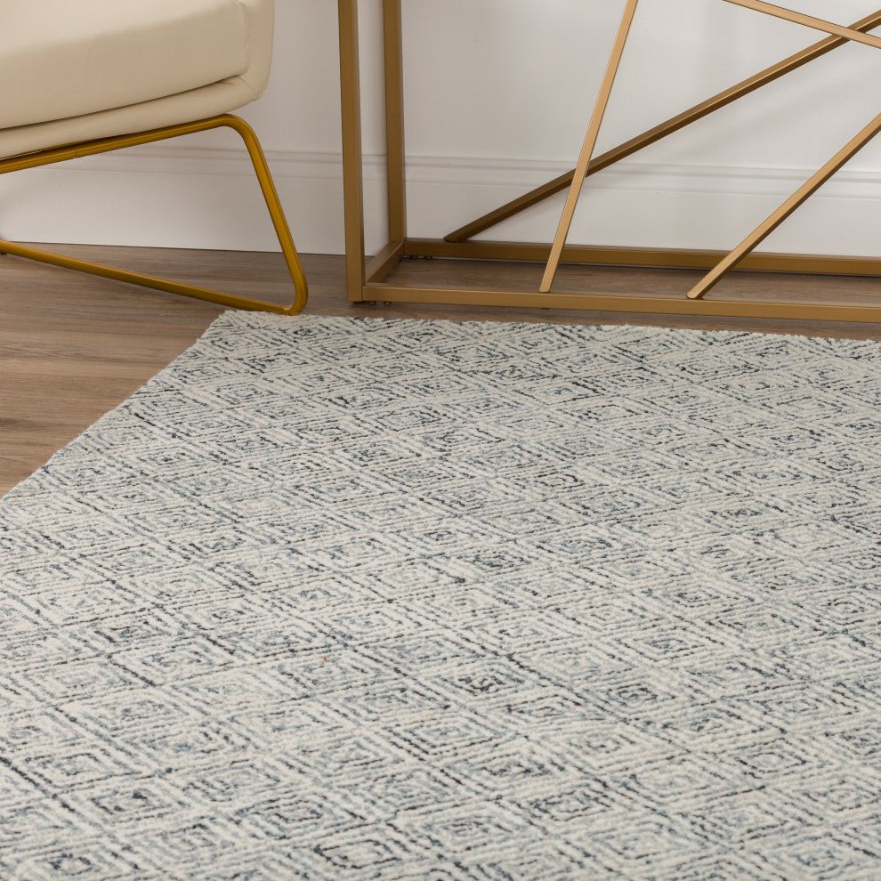 Dalyn Zoe ZZ1 Charcoal 6'x6' Octagon Rug