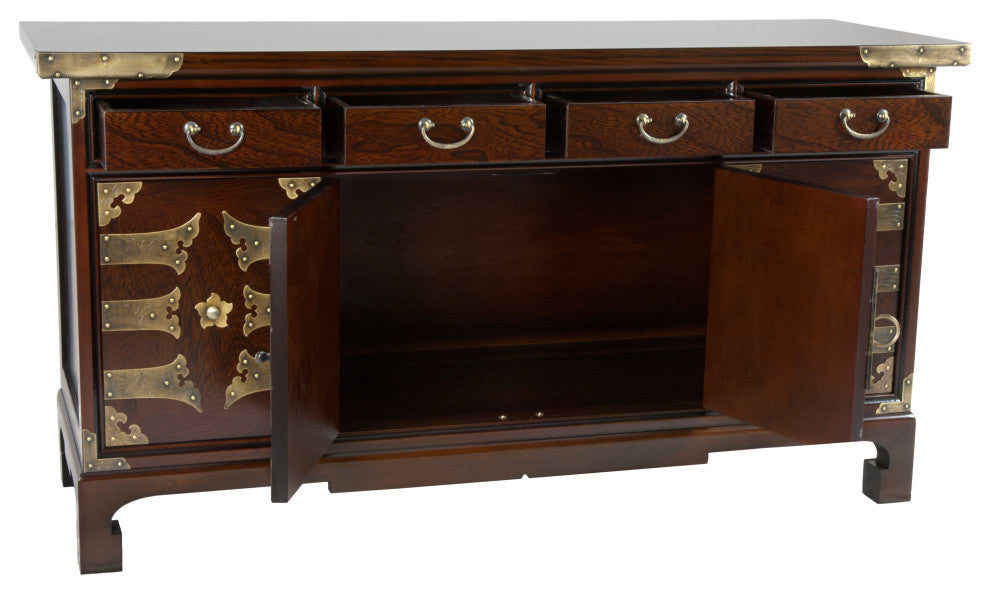 Korean Antique Style Coffee Table Low Chest