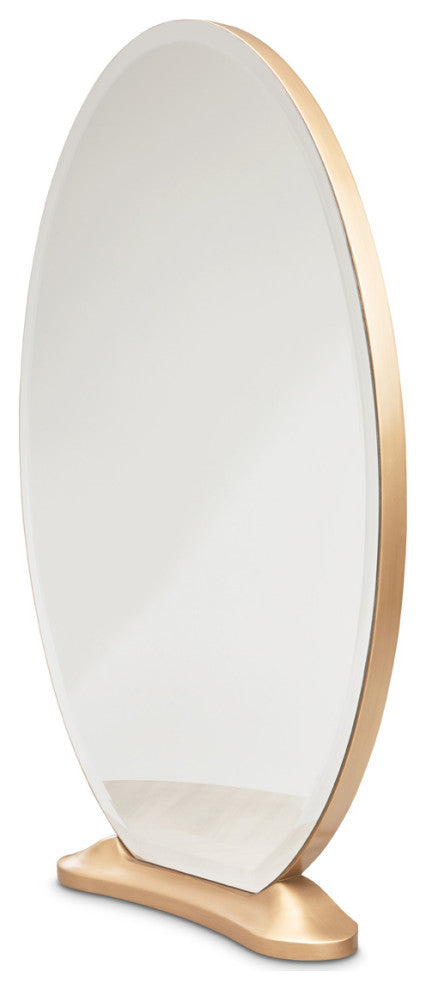 St. Charles Vanity Mirror, Dove Gray