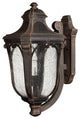 Hinkley Trafalgar Medium Wall Mount Lantern, Mocha