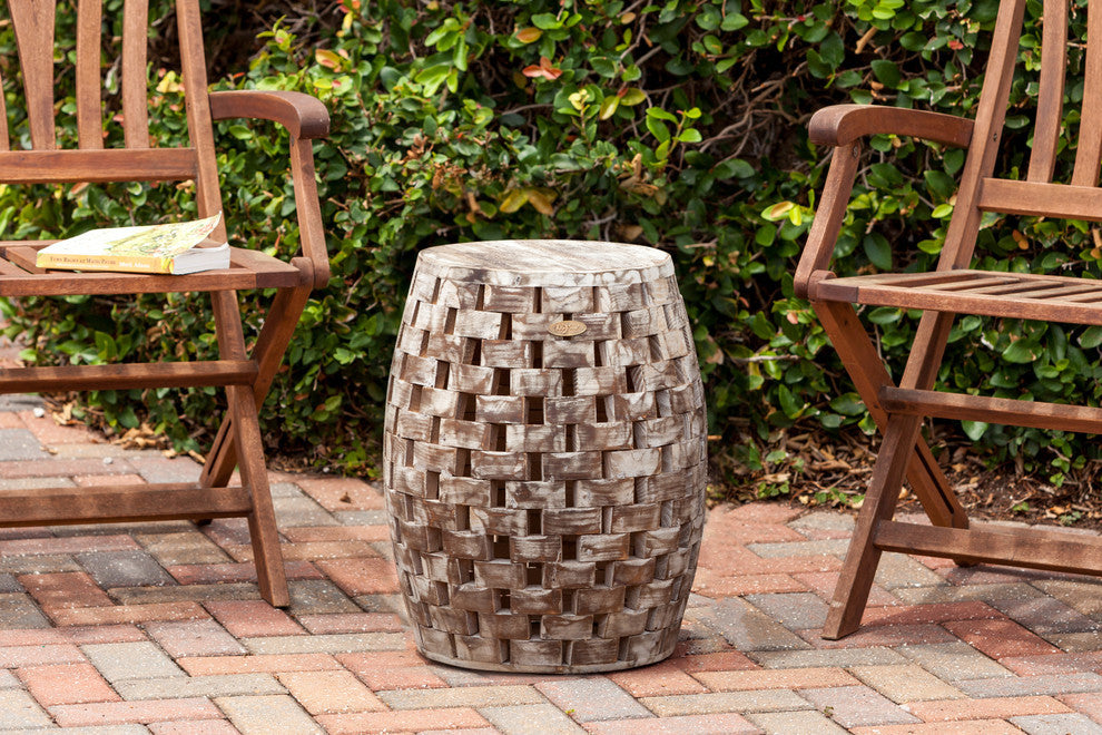 Maya Oval Garden Stool