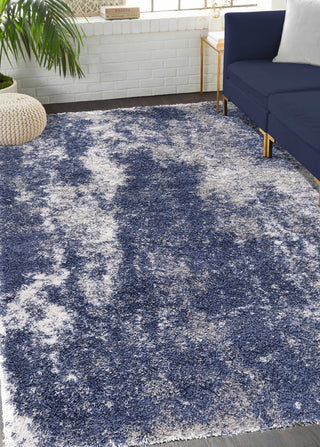Noori Rug Shag Ridley Blue/Grey Rug