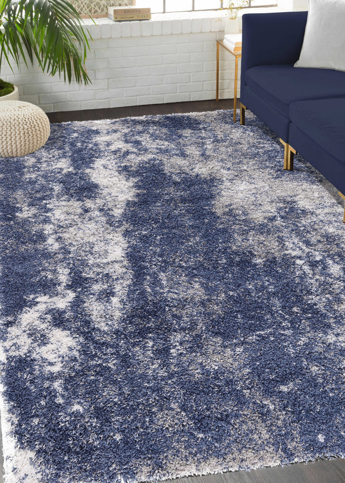 Noori Rug Shag Ridley Blue/Grey Rug