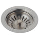 Delta Kitchen Sink Flange and Strainer, Stainless, 72010-SS