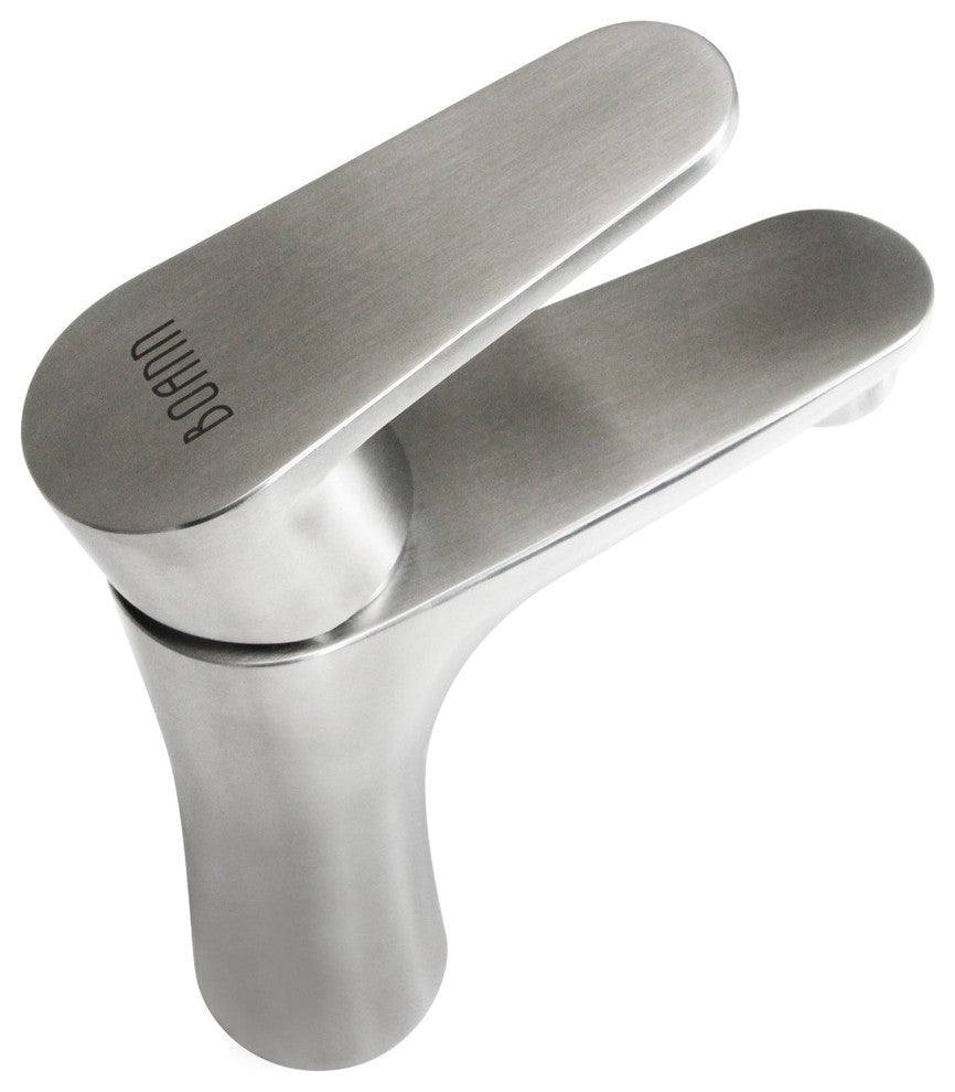 BOANN Olivia-6  (BNYBF-M04-1S) 6.3 Inch 304 Stainless Steel Bathroom Faucet