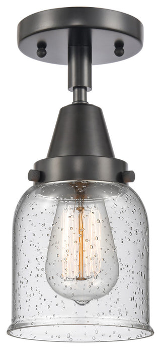 INNOVATIONS LIGHTING 447-1C-BK-G54-LED Small Bell Flush Mount