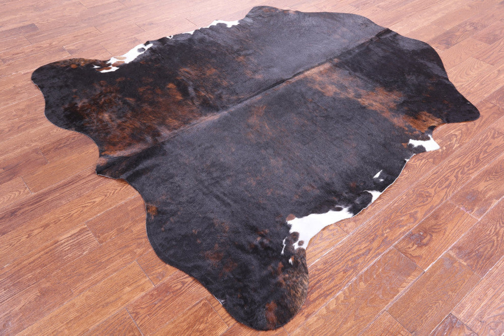6' 5" X 6' 3" Natural Cowhide Rug C2206