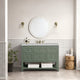 Breckenridge 48" Single Vanity, Smokey Celadon, Victorian Silver