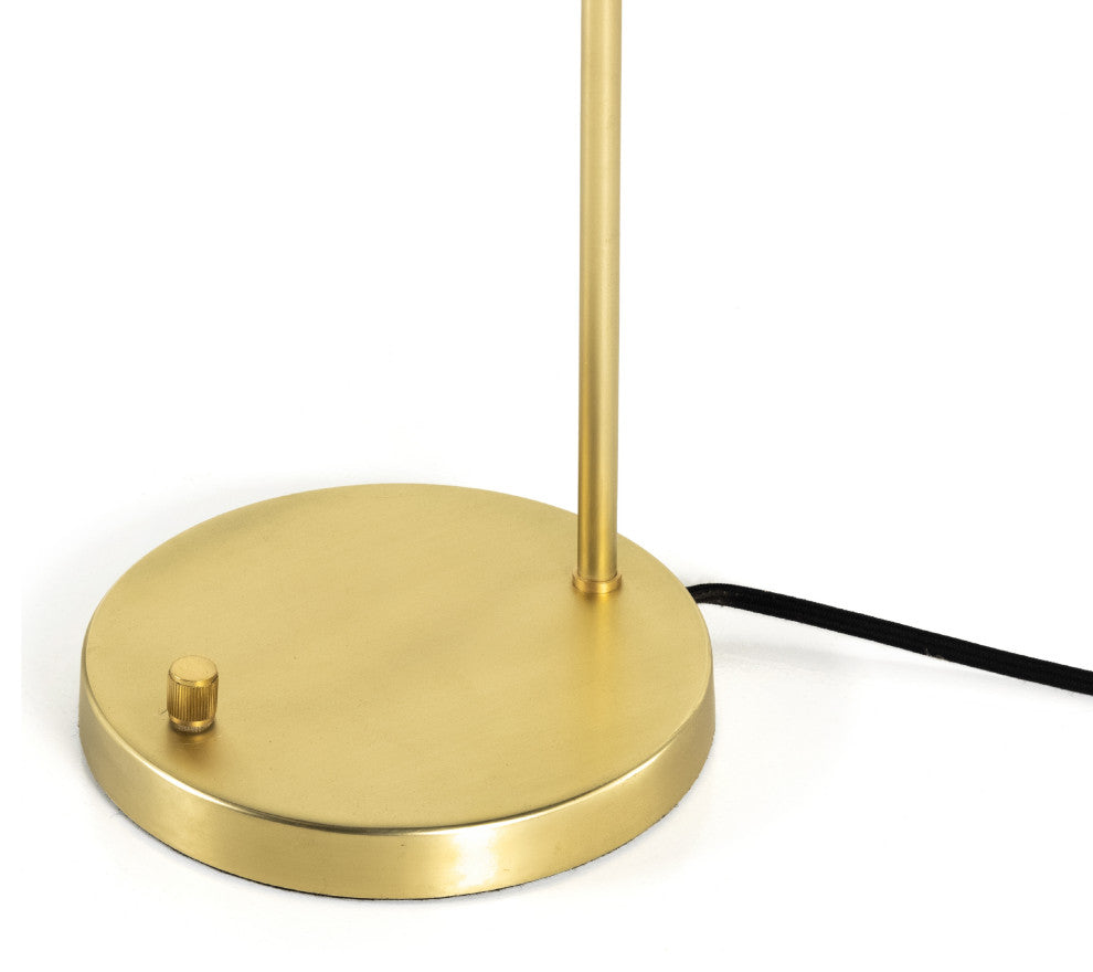 Cullen Task Lamp-Natural Walnut