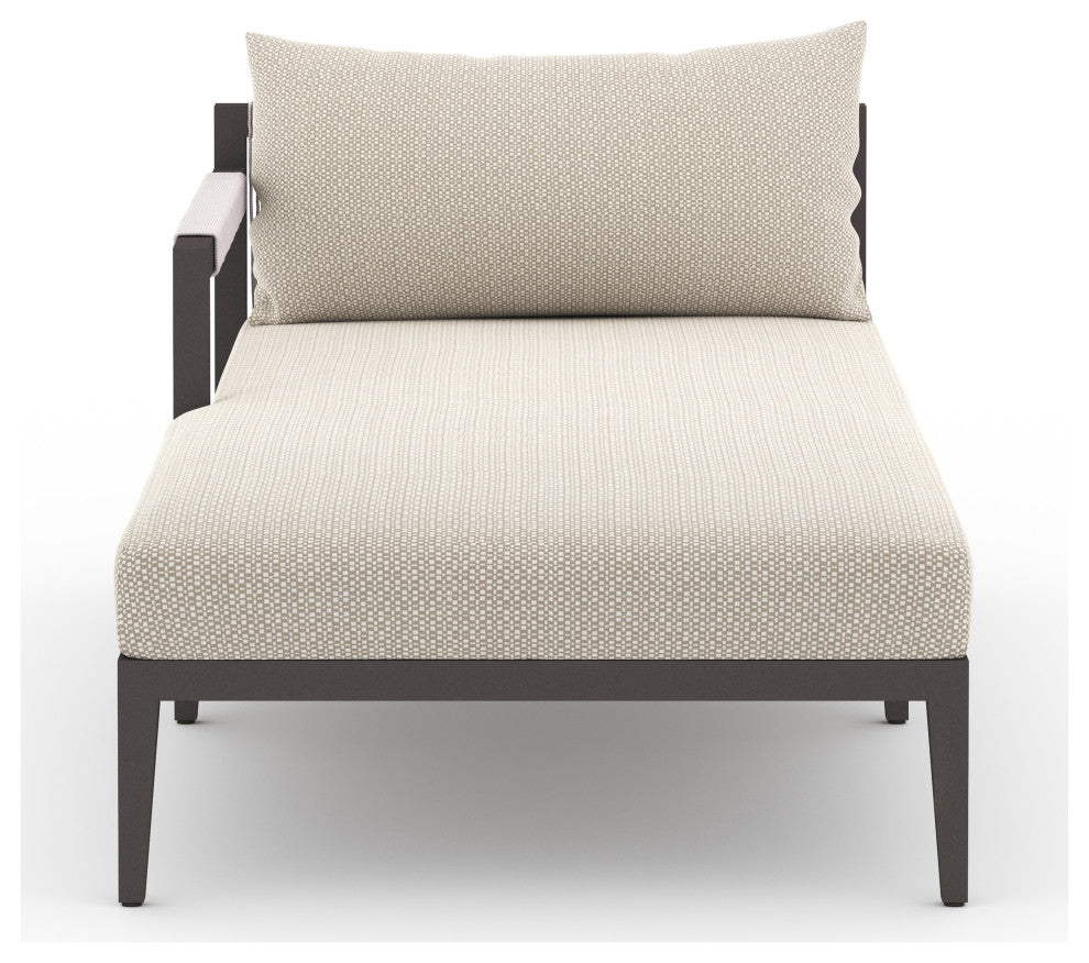 Sherwood Outdoor Laf Chaise Pc-Brnz/Sand