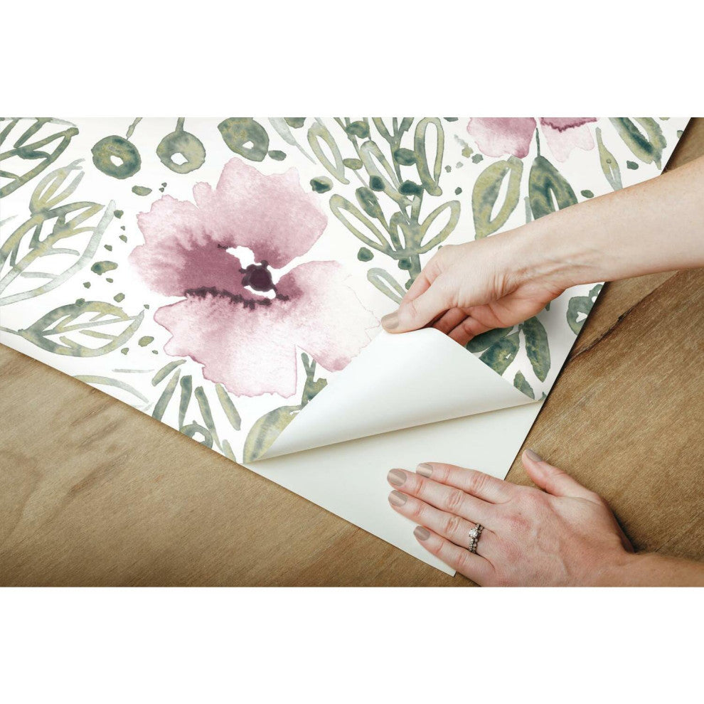 Clara Jean April Showers Peel & Stick Wallpaper