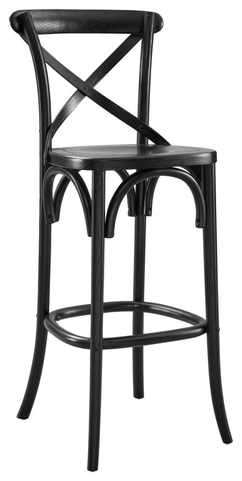 Gear Bar Stool, Black
