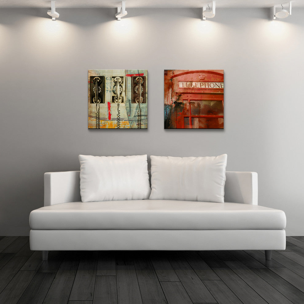 People, Places, ThingsxCanvas Wall Art 2-Piece Set