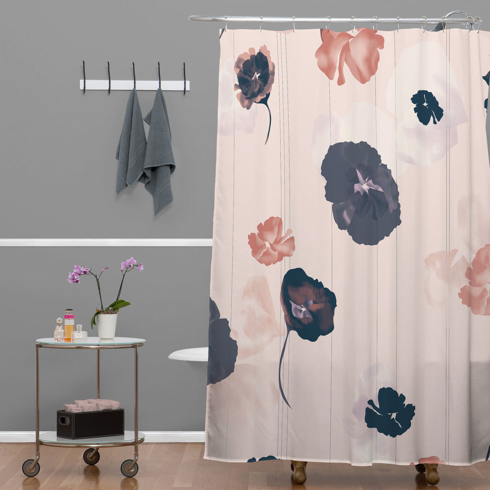 Deny Designs Khristian A Howell Mademoiselle In Pink Shower Curtain