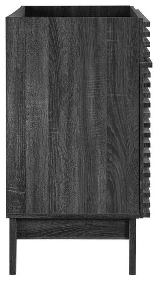 Render 36" Bathroom Vanity Cabinet, Charcoal