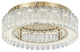 Bethel International FT106FM16G 1-Light LED Flush Mount, Gold