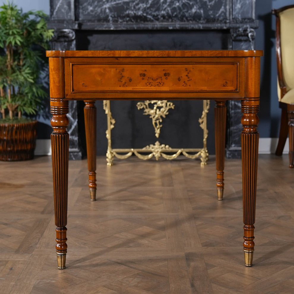 Burled Writing Table