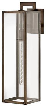 Hinkley Max Outdoor Wall Lantern, Burnished Bronze, Large
