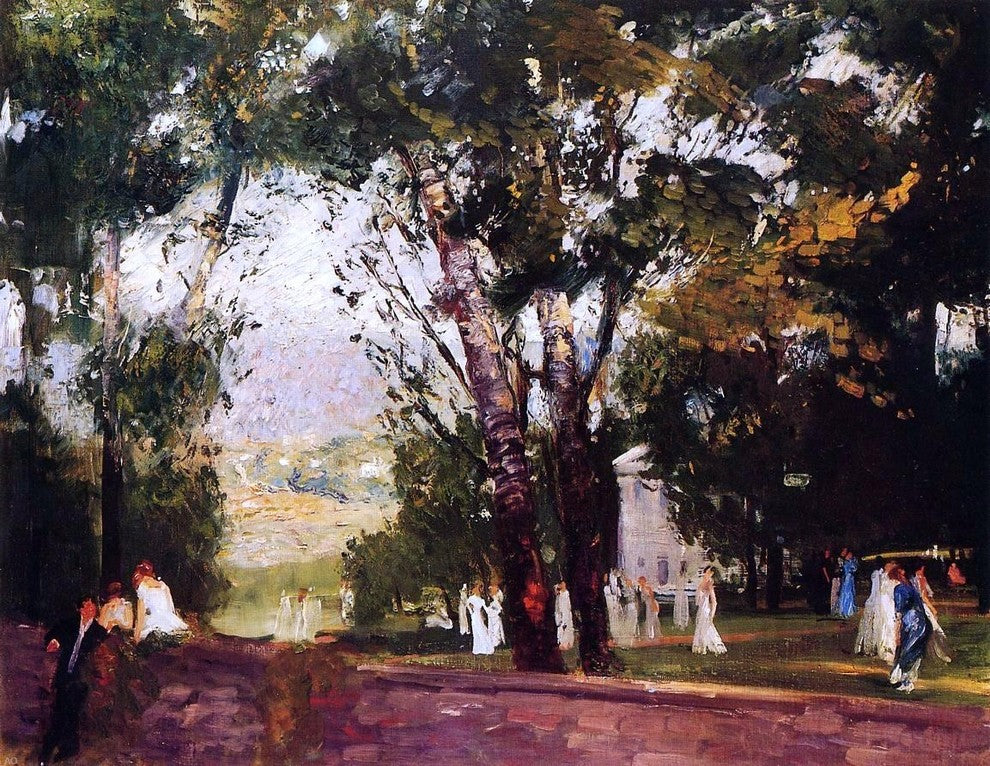 George Wesley Bellows In Virginia, 21"x28" Wall Decal