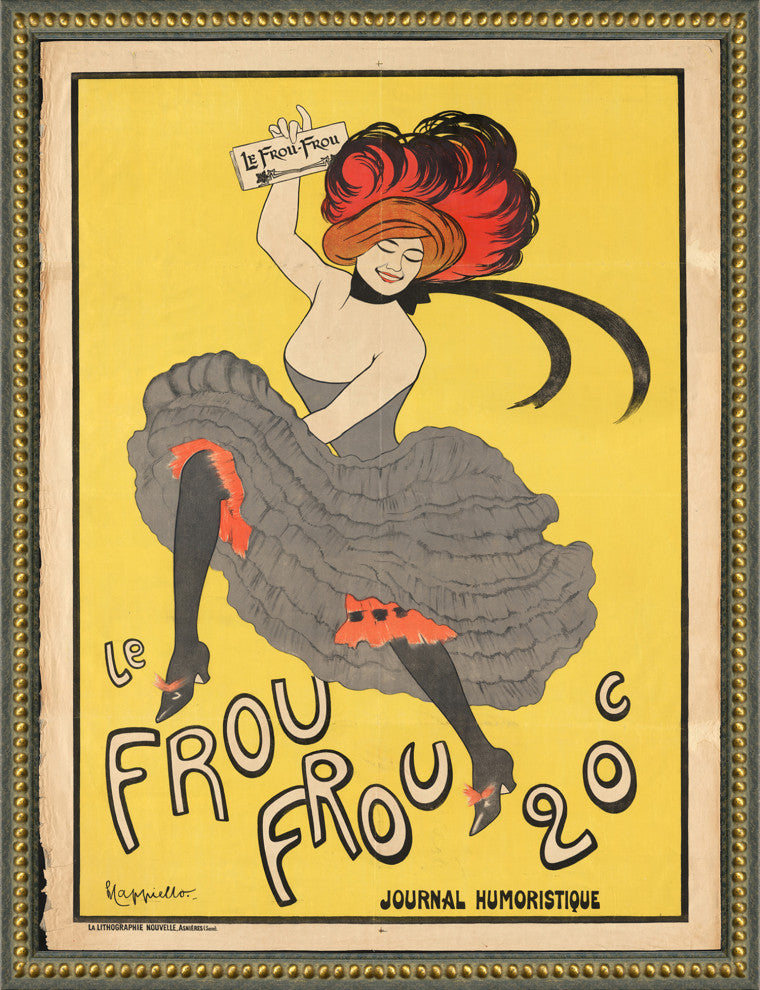Le Frou Frou, Giclee Reproduction Artwork