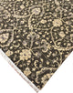 Peshawar Brandan Charcoal Hand-Knotted Rug, 10''1x14''2