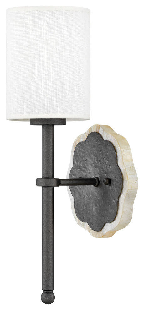 Hinkley Alba Sconce Single Light Sconce, Metallic Matte Bronze