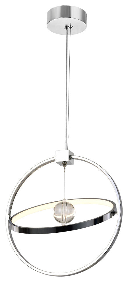 Colette LED Chandelier With Chrome Finish