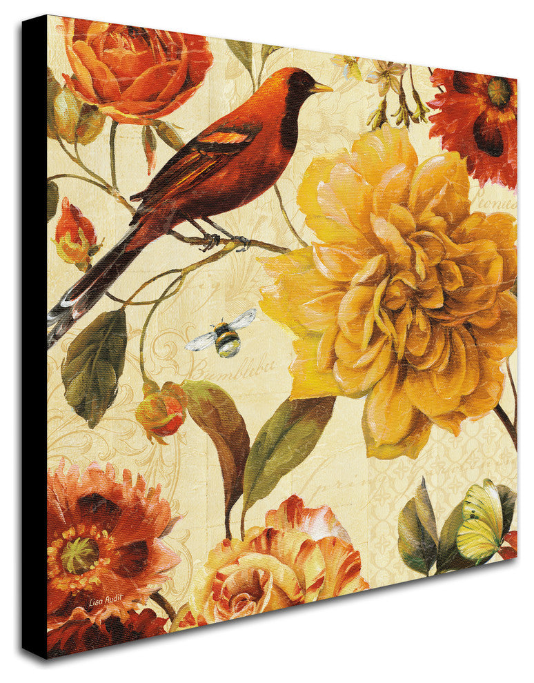 'Rainbow Garden Spice II' Canvas Art by Lisa Audit