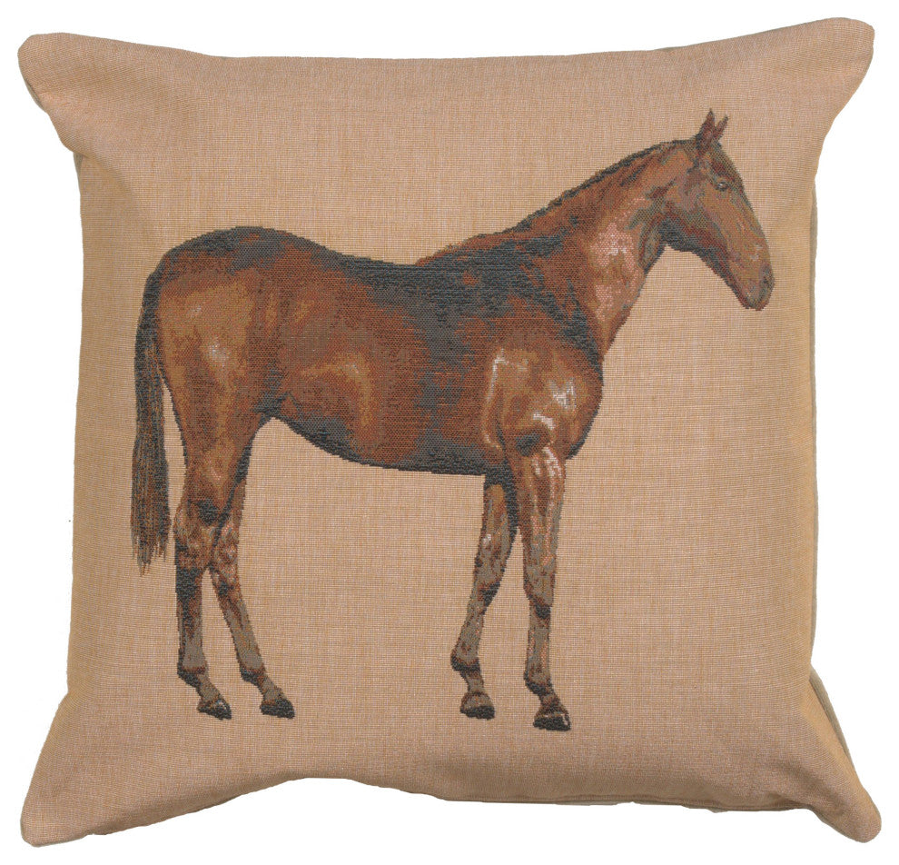 Horse Light I European Cushion Cover