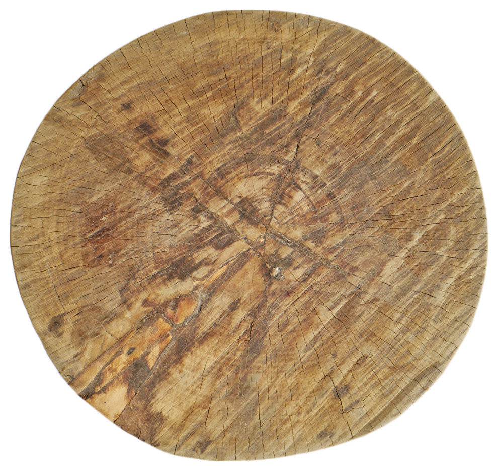 Rustic Naga Three Leg Wood Table 3
