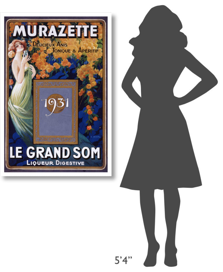 "Murazette" Digital Paper Print by Gaspar Camps, 29"x42"