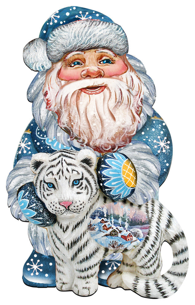 White Tiger Santa
