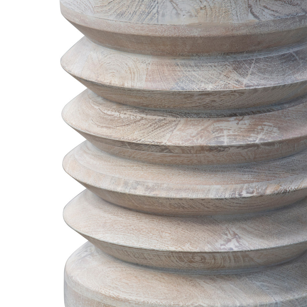 Owen Side Table Whitewash
