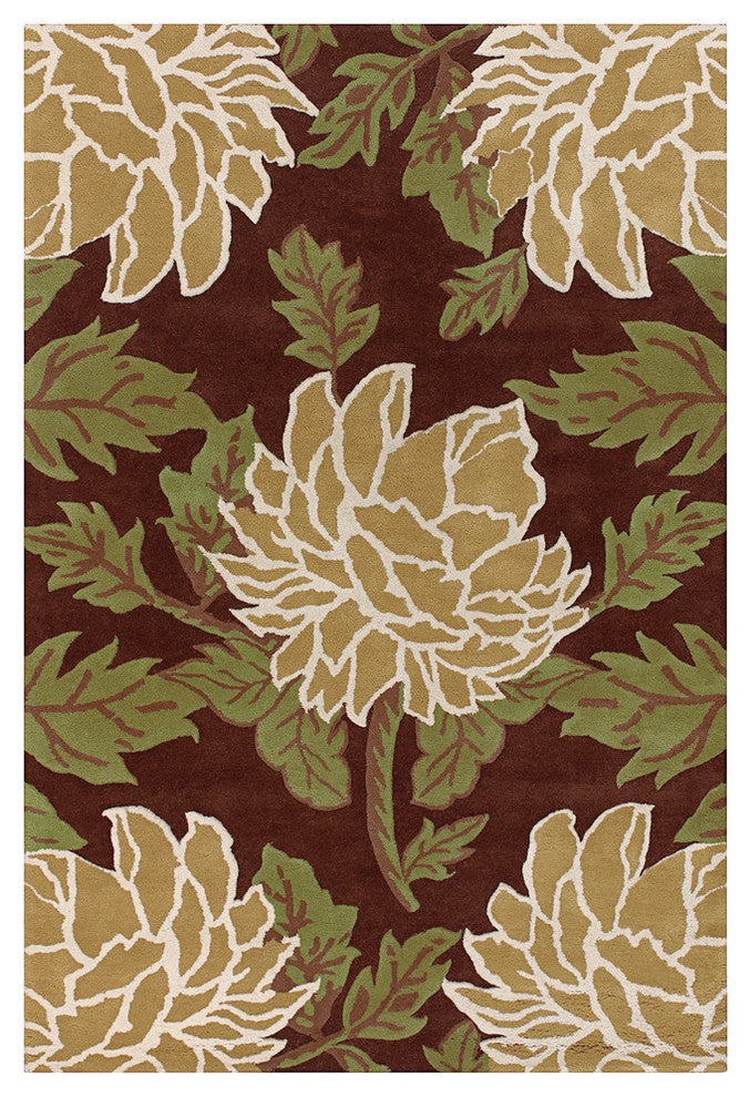 Rowe Contemporary Area Rug, 7'9"x10'6" Rectangle