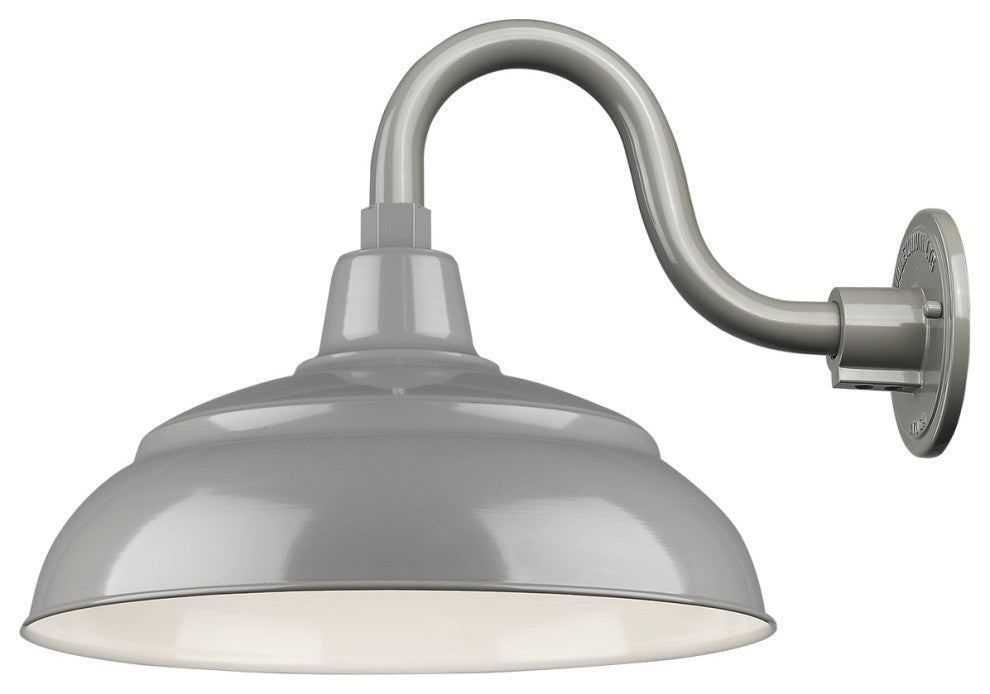 Millennium RWHS14-GY One Light Pendant, Gray Finish