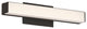 Brink LED Bathroom Vanity/Wall Light, Black, 12", 3500k