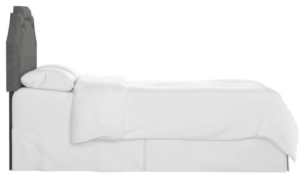 Queen Headboard, Zuma Charcoal