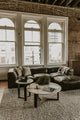 Jinxx Coffee Table, Charcoal Gray