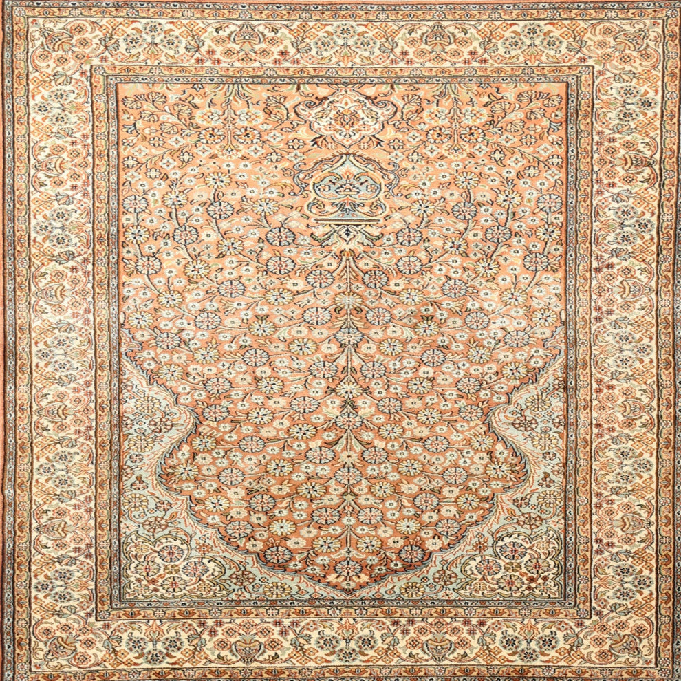Ahgly Company Indoor Square Traditional Area Rugs, 5' Square