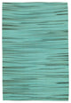 Rug N Carpet - Hand-knotted Turkish 6' 0'' x 9' 0'' Modern Design Wool Kilim Rug