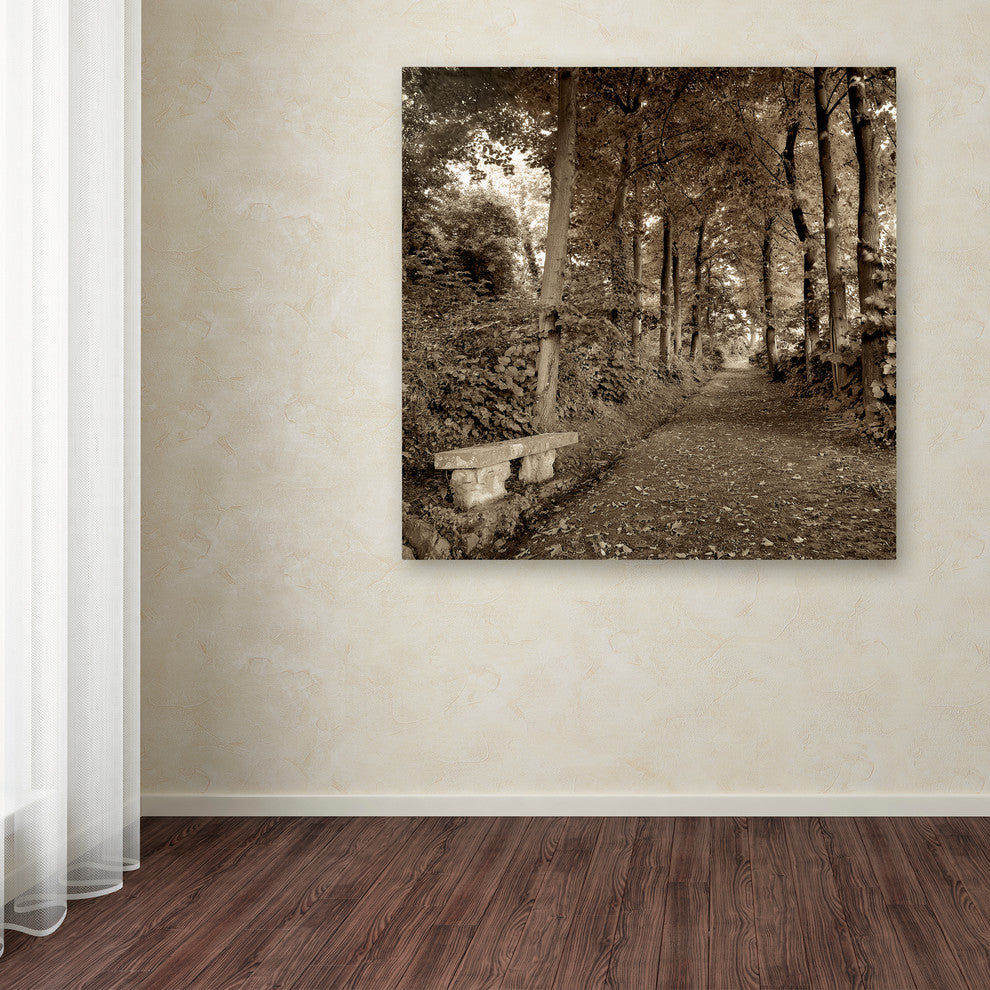 Alan Blaustein 'Fiesole Giardini II' Canvas Art, 35x35