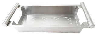 Boann Modern Kitchen Sink Colander Fits 17" Opening, Large, Satin Stainless
