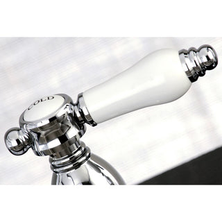Kingston Brass Widespread Kitchen Faucet, Polished Chrome