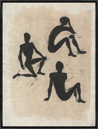 Figures, Silhouette, 24 x 32