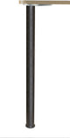 Pmi Prisma Adjustable Table Leg, Matte Black